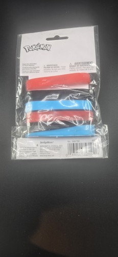 Pack de 6 pulseras Pokemon multicolor. Nuevo. Precintado. Nostalgia. - Imagen 2 de 2