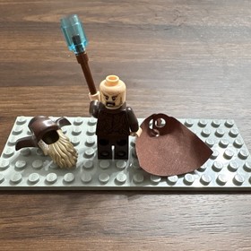 LEGO Lotr/Hobbit Radagast Brown Wizard Minifigure 79014 lor082 (Missing Plume)