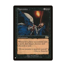 WotC MtG The List Oppression (R) NM