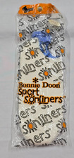 New Bonnie Doon Blue Pompom Sport Socks Sonliners NOS 1975 Average 9-11