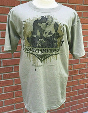 Harley Davidson t shirt Knucklehead Tasmanian Devil Looney Tunes Sz XL NEW Vtg