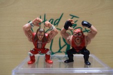 2X Big Van Vader Shawn Michaels WWF WWE Grudge Match Playmates Wrestling Figures