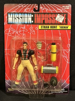 3 Vintage MISSION IMPOSSIBLE Ethan Hunt 1996 Tradewinds Toys