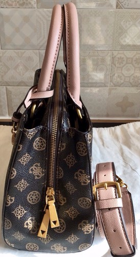 GUESS LOGO BRIANA MULTI-WAY GRAB BAG HANDTASCHE CROSSBODY MIT STAUBBEUTEL NEU OHNE ETIKETT - Bild 9 von 14