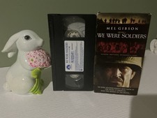 We Were Soldiers VHS, 2002 Mel Gibson Paramount Tape