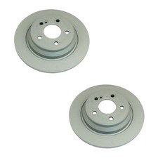 Mercedes-Benz Genuine Brake Discs Pair Unventilated Rear S W221 A221423111207