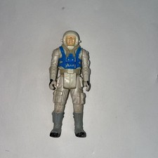 Vintage 1984 Robotix Commander X Astronaut Pilot Action Figure Space Age Atomic