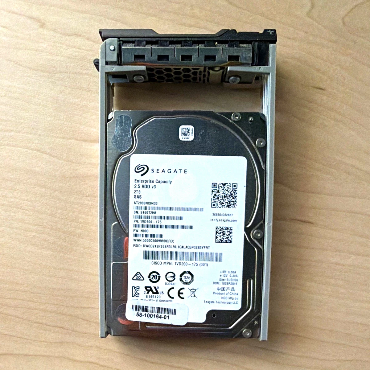 Seagate 2TB SAS 2.5 Inch Internal Hard Disk Drives for sale | eBay