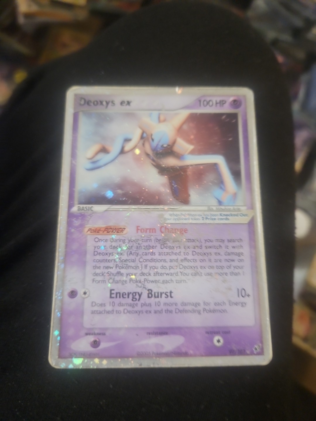 Pokemon TCG Deoxys EX Normal Forme Holo Rare 97/107 2005 - HP