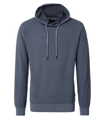 CASAMODA Herren Strickpullover mit Snoodkragen 100% Baumwolle
