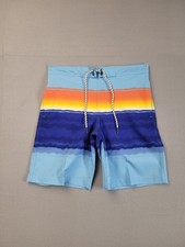 Sonoma Men Swimwear Short S Multicolor Drawstring High Rise Summer Beach