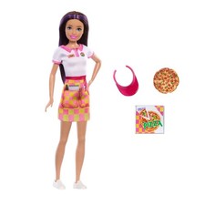 Barbie Skipper First Jobs – Pizzalieferantin mit Pizza & Box | Mattel Spielset f