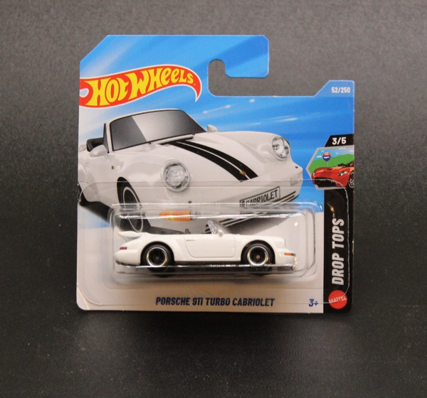 "Hot Wheels \" Porsche 911 Turbo Cabriolet \" Drop Tops - #52/250 - Neu&Ovp"-image