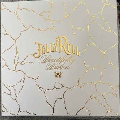 Jellyroll Beautifully Broken Rare Promo Box Numbered Vinyl LP, Gold Token