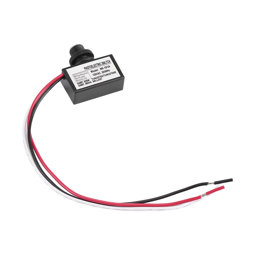 120VAC Light Sensor Control Automatic On Off Photoelectric Switch For Lighti BL