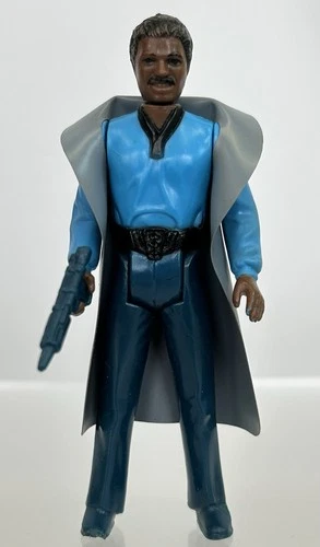 Vintage 1980 Kenner Star Wars Lando 3.75 Figure Complete Cape No Repro READ