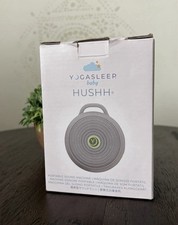Yogasleep Hushh Portable White Noise Machine Baby Sound Machine Grey New In Box