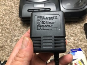 Sega CD Model 2 Console w OEM Controller and OEM AC Adapter Fully cleaned Tested