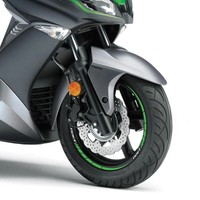 Labelbike Kit Adesive Streifen FüR Felgen 14-13 Kompatibel Mit Kawasaki J300