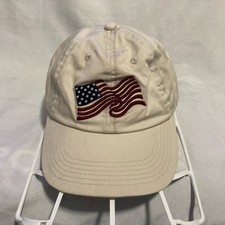 Vintage K-Products Trucker Hat Goodyear Flag Strapback Baseball Cap Made In USA