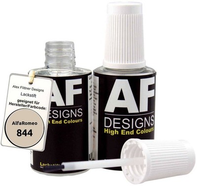 Lackstift für AlfaRomeo 844 Beige Chiaro schnelltrocknend 2x20ml Autolack