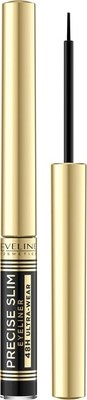 EVELINE Precise Slim Eyeliner - 24 Stunden wasserfest, 2,8 ml