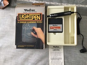 Vectrex Light Pen W/ Art Master Complete GCE Light Pen CIB COMPLETE