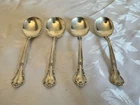 Chantilly by Gorham – Sterling Silver Soup Spoons (Set of 4) – Vintage – 175g