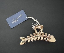 Fish Bone Design Metal Hair Claw Clip Accessory Women Girls Fashion Barrette