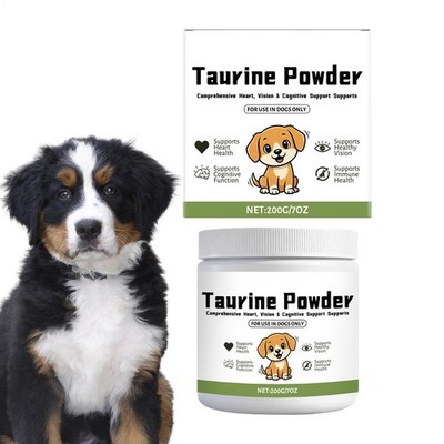 Pawvita Taurine Supplement   99.9% Pure Taurine Powder For All Dogs And Cats