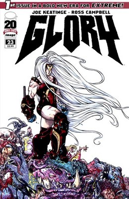 Glory #23 FN; Image | Joe Keatinge 1st Print - w/Bag+Board