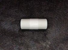 1" NPT  3" Extension Pipe Painted White - Case of 12  Mounting Solution