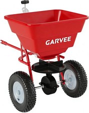 Tow-behind Spreader 85 Lbs Capacity Pull Broadcast Spreader