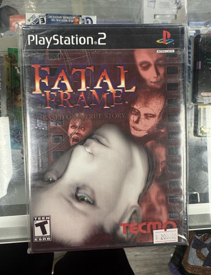 Fatal Frame - Sony PlayStation 2 PS2 w/ Manual Tecmo Survival Horror NIB sealed