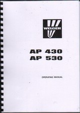 Welger AP 430 & AP 530 Baler Operator Instruction Manual Book