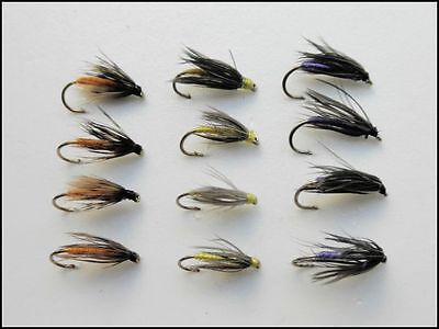 Wet Fishing Flies Choice of sizes available 6 Snipe and Purple Trout Flies