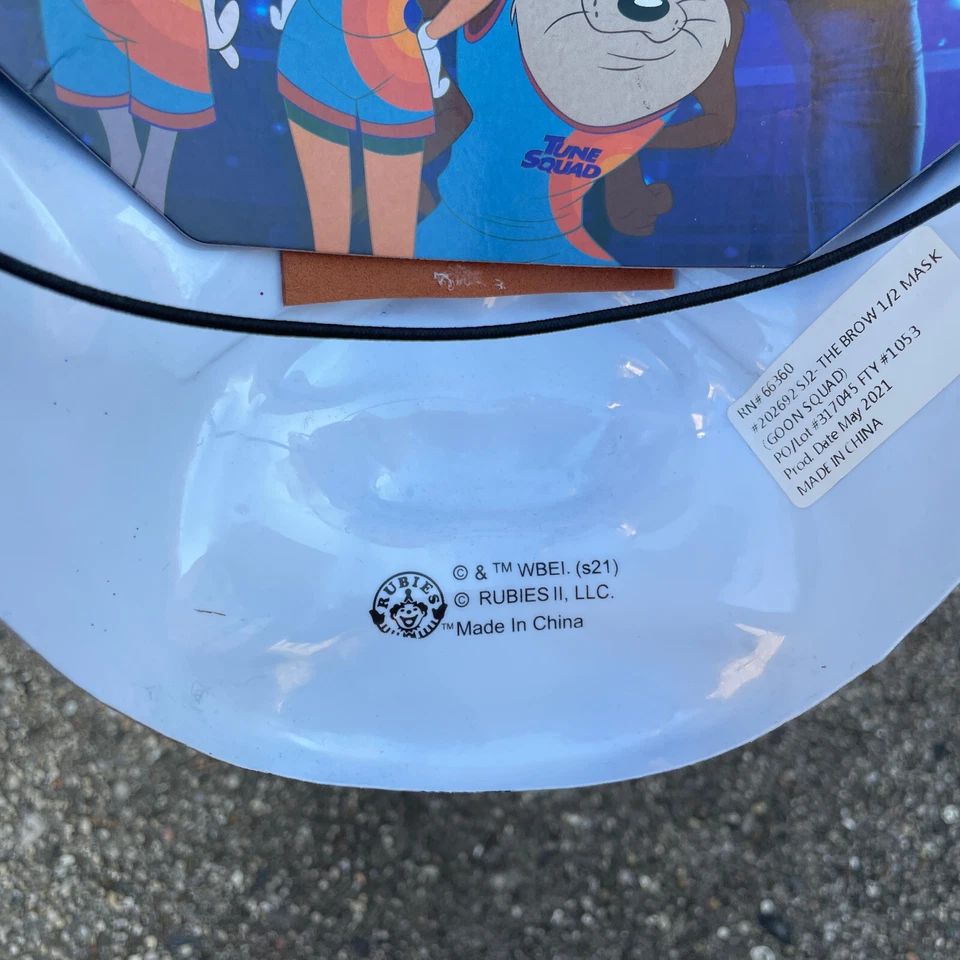 Space Jam A New Legacy The Brow Blue Halloween Mask Lebron James - Image 4 of 4