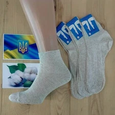 Women's SOCKS 10 PAIRS 100% LINEN Flax SIZE S  / US 7/ EU 36-37 Eco Friendly