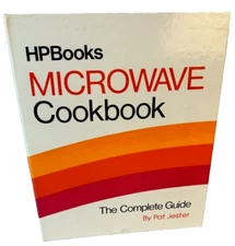 ‘The Complete Guide’ Microwave Cookbook 1983 Ring Bound Pat Jester HP Books