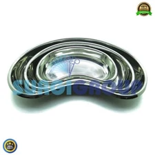 3 Pcs Kidney Tray Set 6”+8”+10” ( Small+Medium+Large) Stainless Steel Instrument
