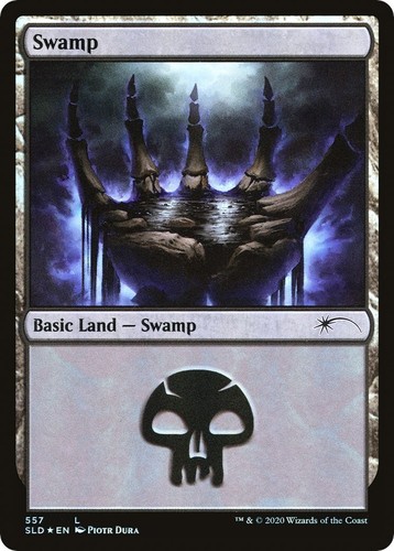 Swamp (0033) - Near Mint MTG Secret Lair Showdown | eBay