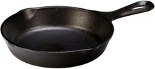 Lodge 6.5" Cast Iron Skillet – Pre-Seasoned, Oven/Stove/Grill/Campfire Ready