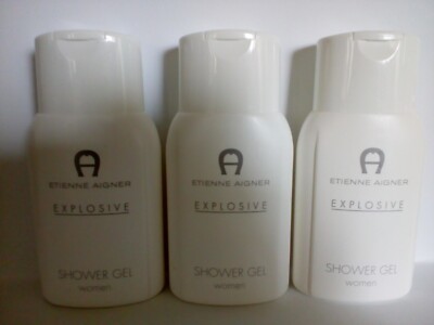 ( 1  Liter  = 38     )  3  x  Etienne Aigner EXPLOSIVE  Shower Gel women