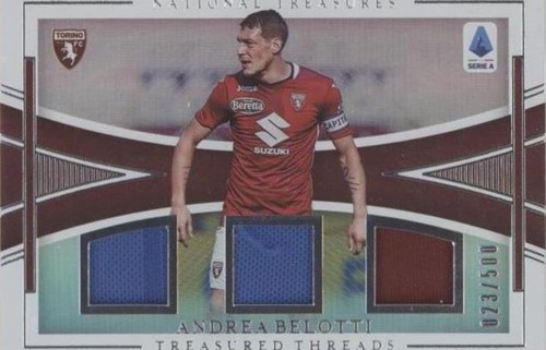 Andrea Belotti 2020 Panini Select Euro Jersey Relic /65 TR-AB 