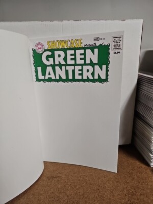 DC Showcase #22 Facsimile BLANK Sketch Cover Variant  - Free Ship 