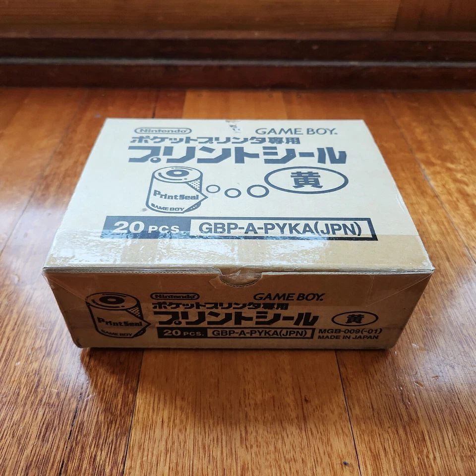 Gameboy Printer paper genuine in box & shipper -pick colour - Brand New & Sealed - Image 2 of 4