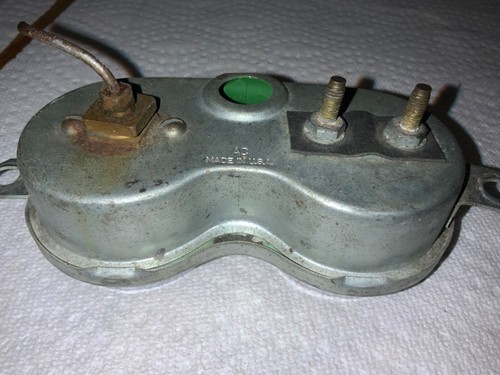 OEM GM 1961-1962 C1 corvette battery oil gauges pod 60 61 gauge AC 1959 1960 - Picture 8 of 9