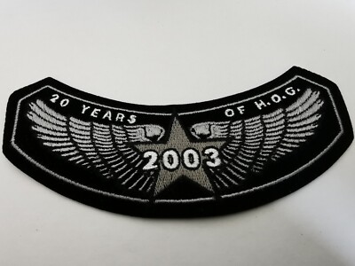 Harley-Davidson HOG Aufnäher Patch Harley Owners Group 2003