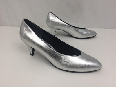 women's shoes silver pumps