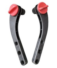 Lascal Buggy Board Mini Maxi Connettore Braccio Destro e Sinistro Rosso